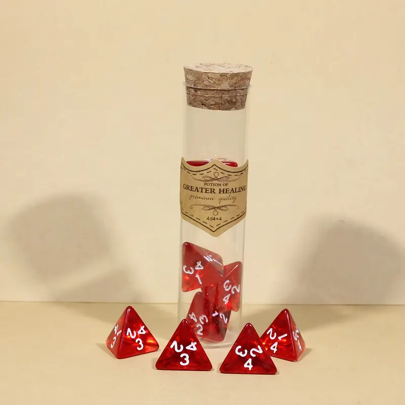 Healing Potion: Tall 3d4